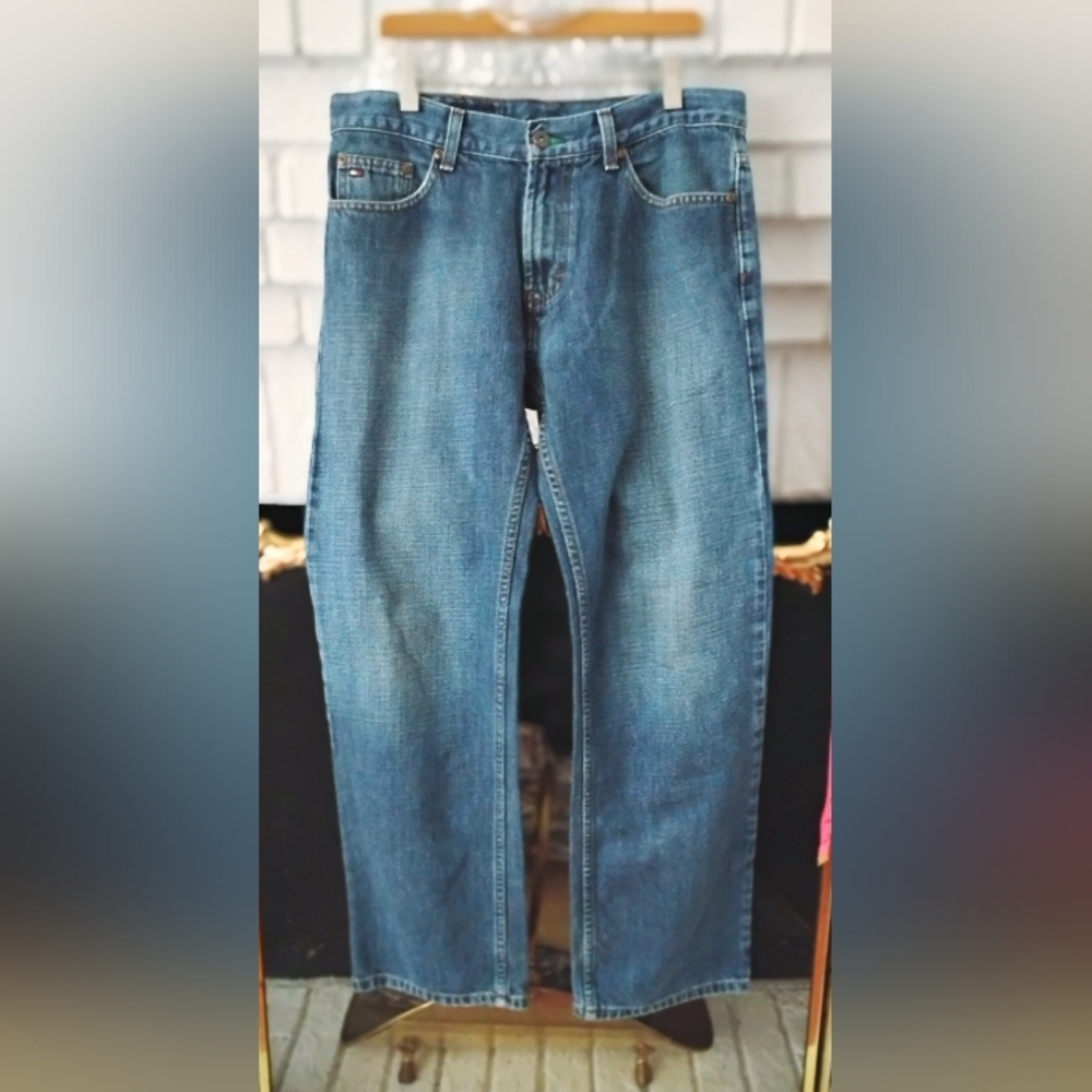 Tommy Hilfiger Men's Straight Blue Jeans